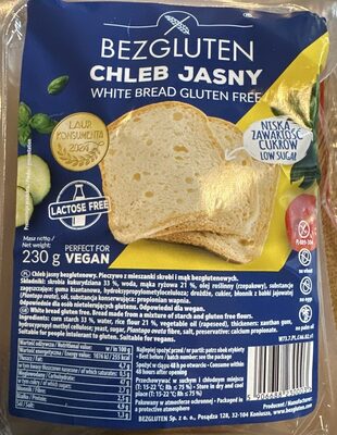 Chleb Jasny Bezgluten