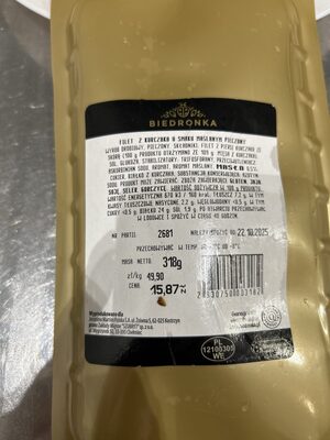 Filet Z Kurczaka O Smaku Maślanym Pieczony Biedronka