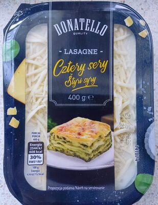 Lasagne Cztery Sery Donatello