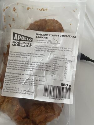 Roślinne Stripsy Z Qurczaka Łagodne Apollo