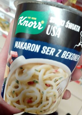 Makaron ser z bekonem Knorr