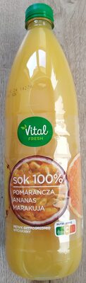 Sok Pomarańcza Ananas Marakuja Vital Fresh