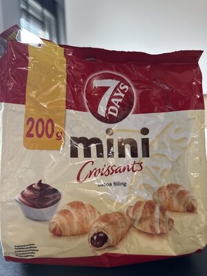Mini Croissants Cocoa Filling 7 Days