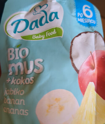 bio mus kokos dada baby food
