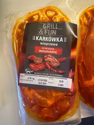 Karkówka W Marynacie Meksykańskiej Grill & Fun