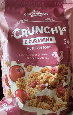 Crunchy Granola z Żurawiną Crownfield
