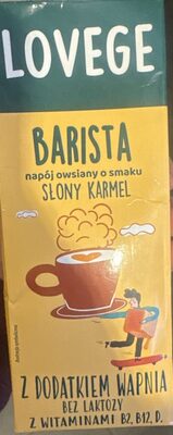 Napój owsiany Słony Karmel LOVEGE