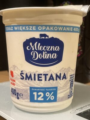 Śmietana 12% Mleczna Dolina