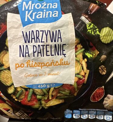 Warzywa Na Patelnię Hiszpańskie Mroźna Kraina