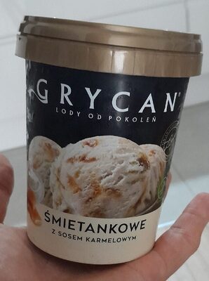 Lody Śmietankowe Z Sosem Karmelowym Grycan