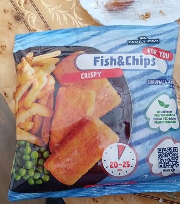 Fish&Chips Chrupiąca Rybka z Frytkami Family Fish