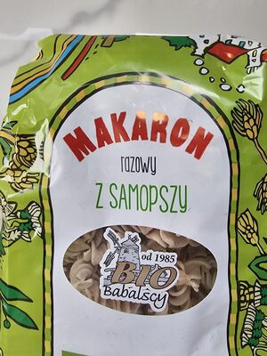 Makaron Z SAMOPSZY Biobabalscy
