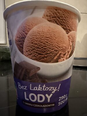 Lody o smaku czekoladowym bez laktozy Carrefour Extra Polska
