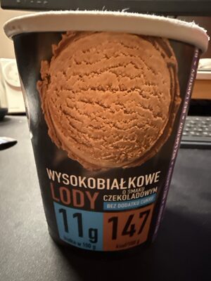Lody wysokobiałkowe o smaku czekoladowym Carrefour Extra Polska