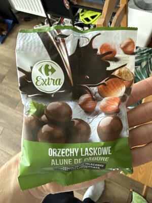 Orzechy Laskowe W Czekoladzie Mlecznej Carrefour