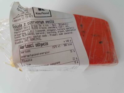 Gouda z czerwonym pesto Kaufland