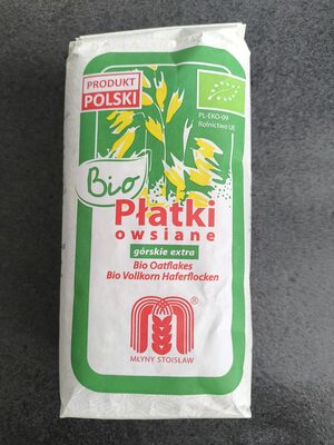 Bio Płatki Owsiane Górskie Extra Młyny Stoisław