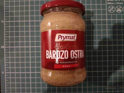 Musztarda bardzo ostra Prymat