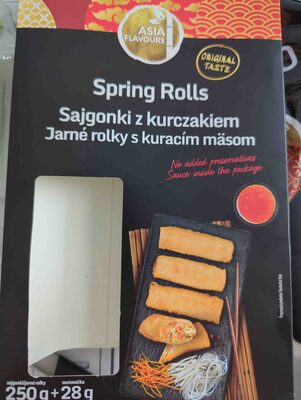 Sajgonki z kurczakiem Asia flavours