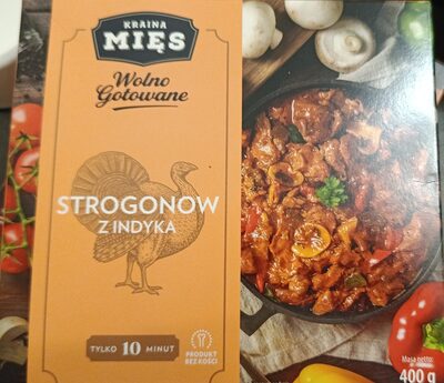 strogonow z indyka Kraina Mięs