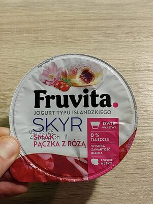 Skyr O Smaku Pączka Z Różą Fruvita