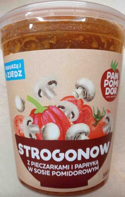 Strogonow warzywny Pan pomidor