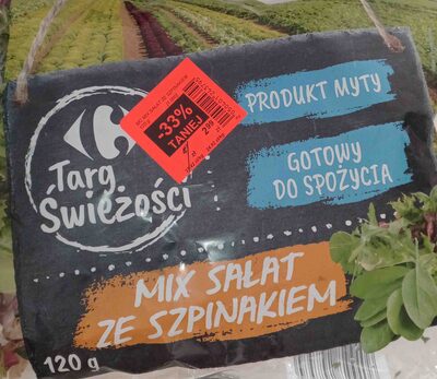 Mix salat ze szpinakiem Targ świeżości