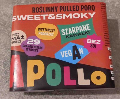 Roślinny Pulled Pork Sweet & Smoku Apollo