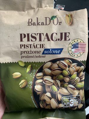 Pistacje Prażone Solone Bakador