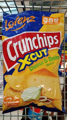 Crunchips x-cut ser cebula Lorenz
