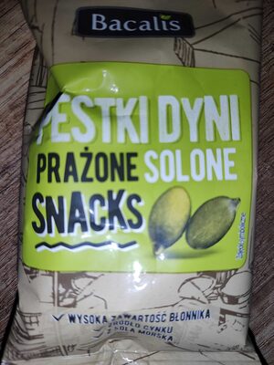 Pestki dyni prażone solone Bacalis