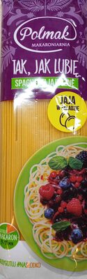 Makaron jajeczny spagetti Polmak