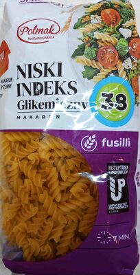 Makaron fusilli niski indeks glikemiczny Polmak