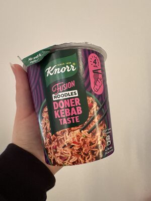 Fusion noodles done kebab taste Knorr