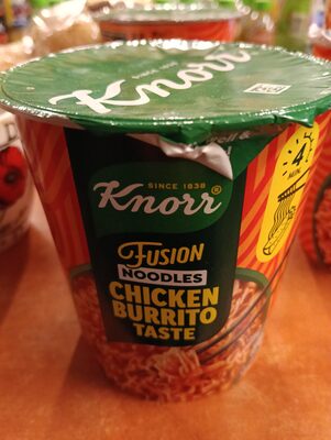 Knorr chicken burrito taste kubek