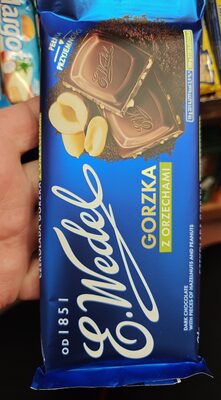 Wedel czekolada gorzka z orzechami