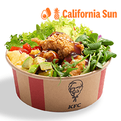 Poke Bowl California Sun z sałatą i stripsami