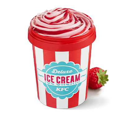 Ice Cream Deluxe Lody Truskawkowe 460 ml