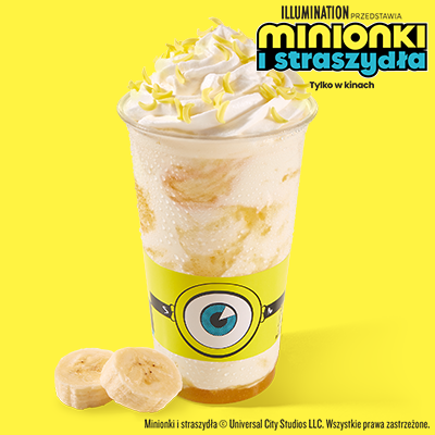 Minionki Shake z dodatkami 500 ml