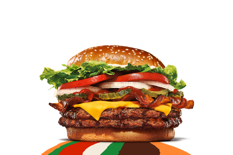 Double Bacon & Cheese Whopper