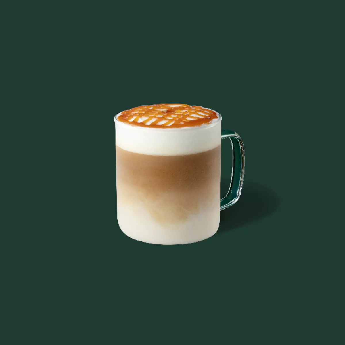 Caramel Macchiato - z napojem migdałowym Tall