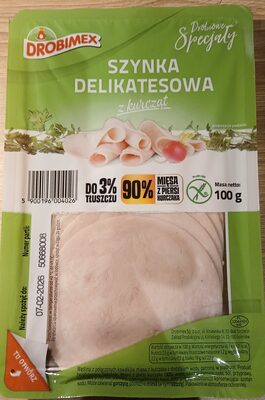 Szynka Delikatesowa Z Kurcząt - Drobimex