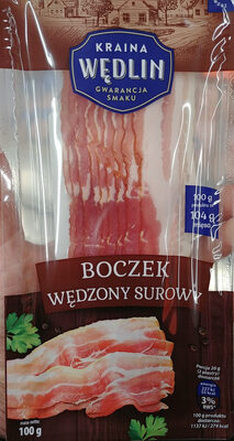 Boczek Surowy Wędzony Kraina Wędlin 