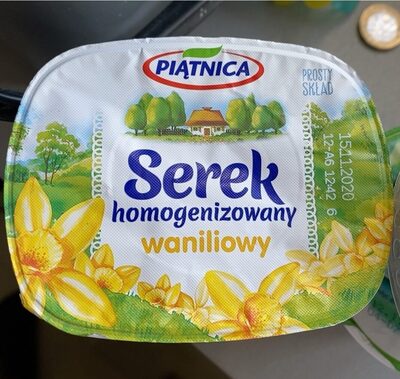 Serek Homogenizowany Waniliowy