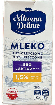 Mleko Bez Laktozy 1.5%