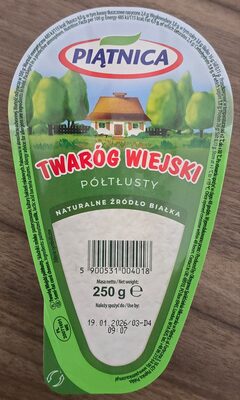 Twaróg Wiejski Półtłusty - Piątnica