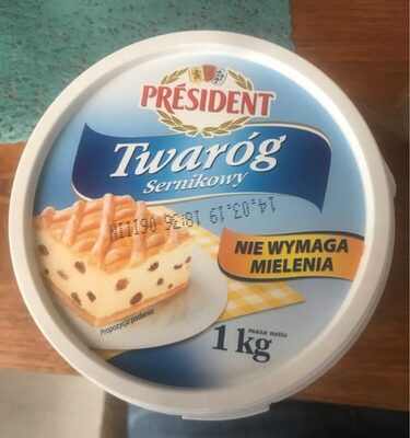 Twaróg Sernikowy President
