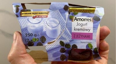 Jogurt Kremowy Z Jeżynami